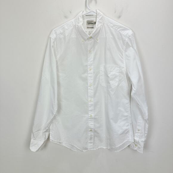 J. Crew White Casual Button Down Shirt - Picture 3 of 12